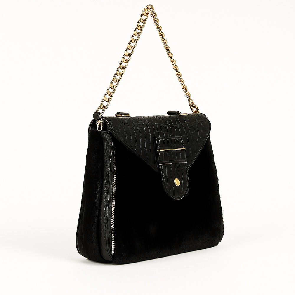 Rebecca Minkoff Collection Rabbit Fur Bag - Picture 4 of 16